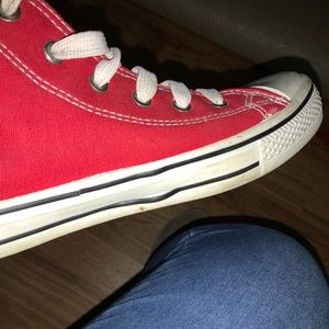 red knock off converse